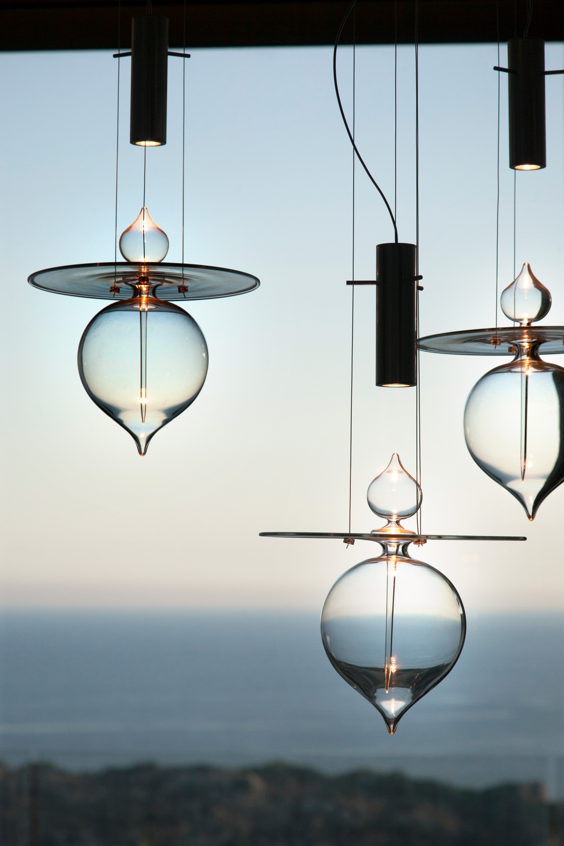 Contrasting textures,