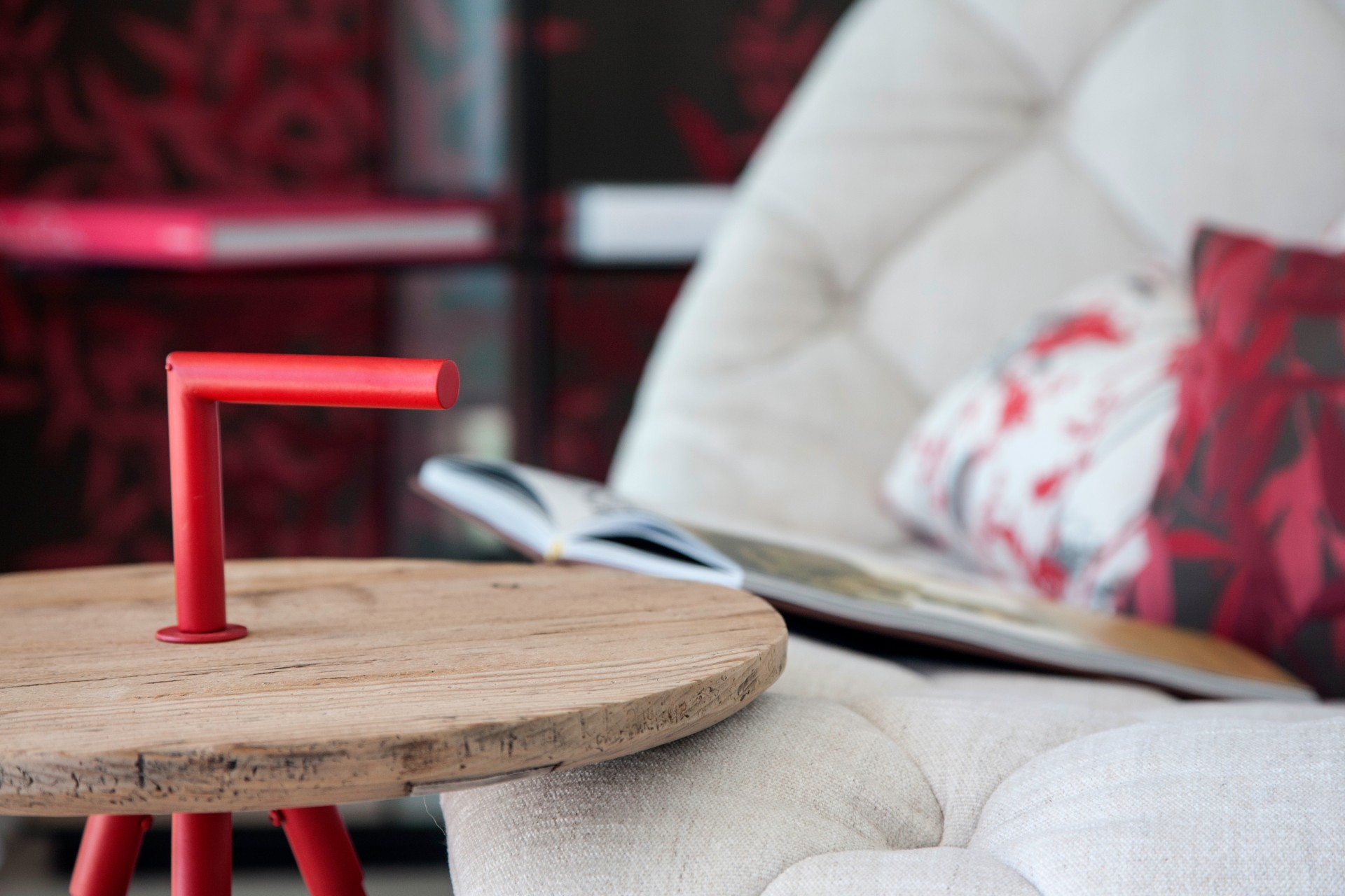 Contrasting textures,